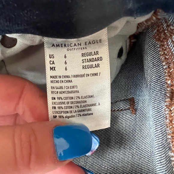 Blue American Eagle jeans - Picture 3 of 3